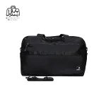 تصویر اختصاصی از نمای جلوی ساک مسافرتی ورزشی ولنتیر کد ۰۶-۱۸۰۷ ls همراه با بند در رنگ مشکی