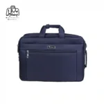 تصویر اختصاصی از نمای جلوی کیف دستی لپ‌تاپی نوژیا کد ۱۰۰۴ در رنگ سرمه‌ای