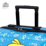 تصویر اختصاصی از قفل چمدان بچگانه جوجه در رنگ آبی