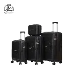 تصویر اختصاصی از ست چهار تکه چمدان هرموسا پرو در رنگ مشکی