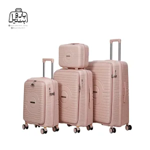تصویر اختصاصی از ست چهار تکه چمدان هرموسا پرو در رنگ صورتی