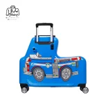 تصویر اختصاصی از نمای پشتی چمدان کودک اسکوتری little sparkles در رنگ آبی