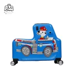 تصویر اختصاصی از نمای جلویی چمدان کودک اسکوتری little sparkles در رنگ آبی