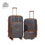 تصویر اختصاصی از ست چهار تکه چمدان تیتان پلورا ونیز در رنگ نوک مدادی