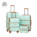 تصویر اختصاصی از ست چهار تکه چمدان تیتان پلورا ونیز در رنگ آبی الکتریکی