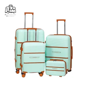 تصویر اختصاصی از ست چهار تکه چمدان تیتان پلورا ونیز در رنگ آبی الکتریکی