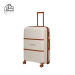 تصویر اختصاصی از چمدان تیتان پلورا ونیز سایز بزرگ در رنگ کرم