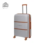 تصویر اختصاصی از چمدان تیتان پلورا ونیز سایز بزرگ در رنگ طوسی