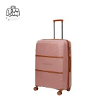 تصویر اختصاصی از چمدان تیتان پلورا ونیز سایز بزرگ در رنگ کالباسی