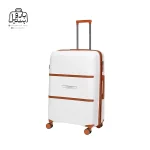 تصویر اختصاصی از چمدان تیتان پلورا ونیز سایز بزرگ در رنگ سفید