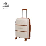 تصویر اختصاصی از چمدان تیتان پلورا ونیز سایز متوسط در رنگ کرم