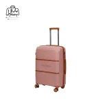 تصویر اختصاصی از چمدان تیتان پلورا ونیز سایز متوسط در رنگ کالباسی