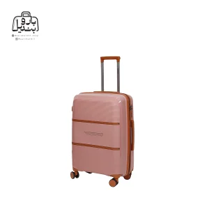 تصویر اختصاصی از چمدان تیتان پلورا ونیز سایز متوسط در رنگ کالباسی