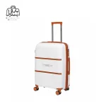 تصویر اختصاصی از چمدان تیتان پلورا ونیز سایز متوسط در رنگ سفید