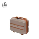 تصویر اختصاصی از چمدان تیتان پلورا ونیز کیف ارایشی در رنگ بژ