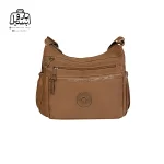 تصویر اختصاصی از نمای جلوی کیف زنانه دوشی بوبو کد ۱۵۳۱ در رنگ شکلاتی