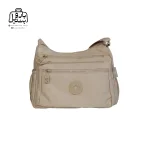 تصویر اختصاصی از نمای جلوی کیف زنانه دوشی بوبو کد ۱۵۳۱ در رنگ کرمی