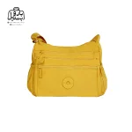تصویر اختصاصی از نمای جلوی کیف زنانه دوشی بوبو کد ۱۵۳۱ در رنگ زرد