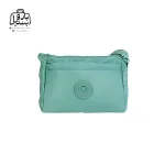 تصویر اختصاصی از نمای جلوی کیف زنانه دوشی بوبو کد ۱۶۴۷ در رنگ سبز آبی