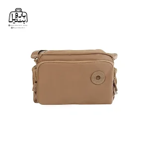 تصویر اختصاصی از نمای جلوی کیف زنانه دوشی بوبو کد ۲۰۷۹ در رنگ شکلاتی