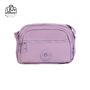 تصویر اختصاصی از نمای جلوی کیف زنانه دوشی بوبو کد ۵۳۰۴ در رنگ یاسی