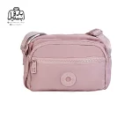 تصویر اختصاصی از نمای کناری کیف زنانه دوشی بوبو کد ۵۳۰۴ در رنگ کالباسی