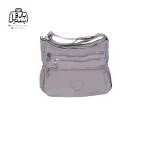 تصویر اختصاصی از نمای جلو همراه با بند کیف زنانه دوشی بوبو کد ۵۳۰۶ در رنگ یاسی