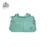 تصویر اختصاصی از نمای جلوی کیف زنانه دوشی بوبو کد ۱-۷۵۸ در رنگ سبز آبی