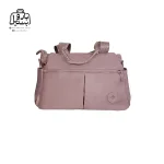 تصویر اختصاصی از نمای جلوی کیف زنانه دوشی بوبو کد ۱-۷۵۸ در رنگ یاسی طوسی