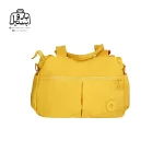 تصویر اختصاصی از نمای جلوی کیف زنانه دوشی بوبو کد ۱-۷۵۸ در رنگ زرد