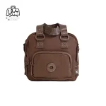 تصویر اختصاصی از نمای جلوی کیف زنانه دوشی بوبو کد ۷۶۵۸ در رنگ قهوه‌ای