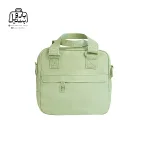 تصویر اختصاصی از نمای پشتی کیف زنانه دوشی بوبو کد ۷۶۵۸ در رنگ سبز روشن