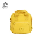 تصویر اختصاصی از نمای جلوی کیف زنانه دوشی بوبو کد ۷۶۵۸ در رنگ زرد