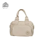 تصویر اختصاصی از نمای جلوی کیف زنانه دوشی بوبو کد ۹۱۰۲۰ در رنگ کرمی