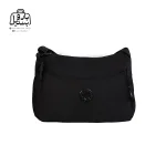 تصویر اختصاصی از نمای جلوی کیف زنانه دوشی بوبو کد ۹۶۱۲ در رنگ مشکی