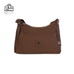 تصویر اختصاصی از نمای جلوی کیف زنانه دوشی بوبو کد ۹۶۱۲ در رنگ قهوه‌ای