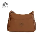 تصویر اختصاصی از نمای جلوی کیف زنانه دوشی بوبو کد ۹۶۱۲ در رنگ شکلاتی