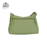 تصویر اختصاصی از نمای پشتی کیف زنانه دوشی بوبو کد ۹۶۱۲ در رنگ سبز روشن