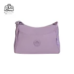 تصویر اختصاصی از نمای جلوی کیف زنانه دوشی بوبو کد ۹۶۱۲ در رنگ یاسی