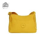 تصویر اختصاصی از نمای جلوی کیف زنانه دوشی بوبو کد ۹۶۱۲ در رنگ زرد