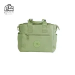 تصویر اختصاصی از نمای جلوی کیف زنانه دوشی بوبو کد ۹۸۰۷ در رنگ سبز روشن