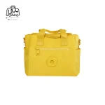 تصویر اختصاصی از نمای جلوی کیف زنانه دوشی بوبو کد ۹۸۰۷ در رنگ زرد