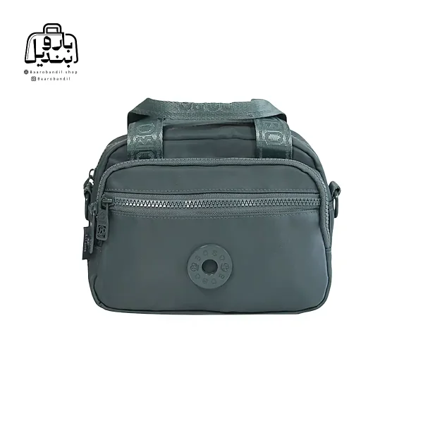 تصویر اختصاصی از نمای جلوی کیف زنانه دوشی بوبو کد ۹-۹۹۱۹ در رنگ سبز