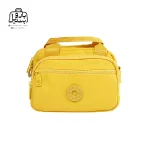 تصویر اختصاصی از نمای جلوی کیف زنانه دوشی بوبو کد ۹-۹۹۱۹ در رنگ زرد