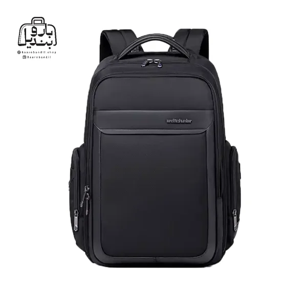 تصویر اختصاصی ار نمای جلوی کوله آرکتیک هانتر کد b00544 در رنگ مشکی