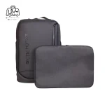 تصویر اختصاصی از نمای جلوی کوله‌پشتی آرکنیک هانتر کد h۱۰۵۰ در رنگ مشکی