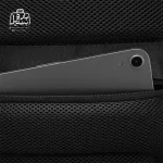 تصویر اختصاصی از زیپ مخفی کوله بنج کد 2952 در رنگ مشکی