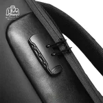 تصویر اختصاصی از قفل کولهپشتی بنج کد ۷۵۱۷ در رنگ مشکی