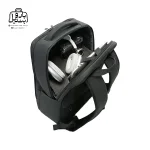 تصویر اختصاصی از زیپ باز کوله‌پشتی بنج کد ۷۸۲۲ در رنگ مشکی