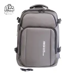 تصویر اختصاصی از نمای جلوی کوله‌پشتی بنج کد h۱۰۵۱ در رنگ طوسی